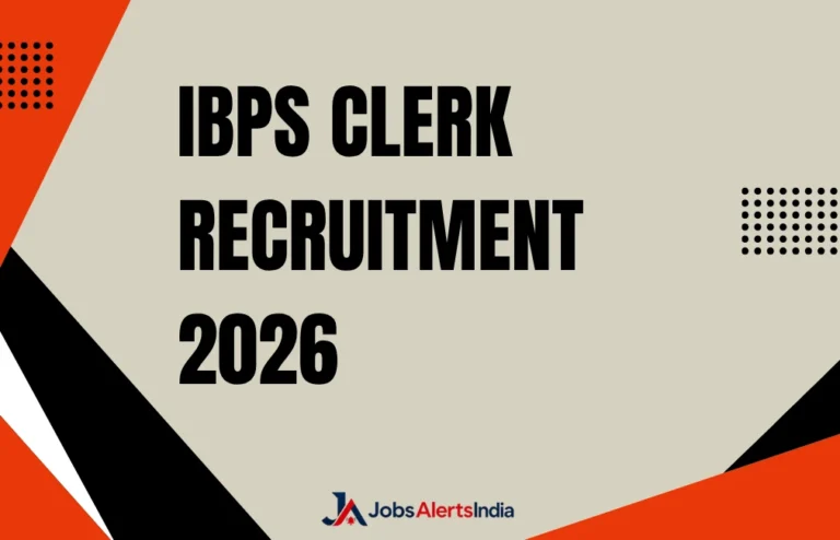 IBPS Clerk Recruitment 2026