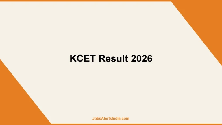 KCET Result 2026 Karnataka CET scorecard