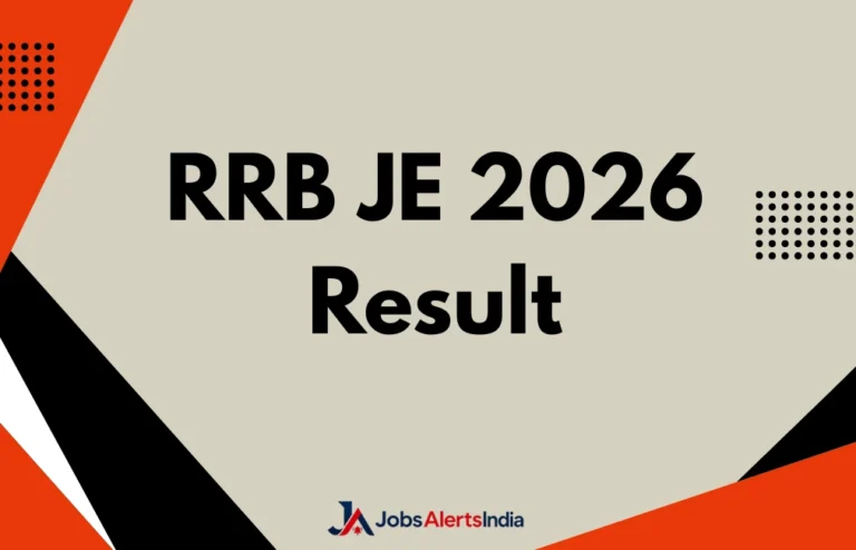 RRB JE 2026 Result