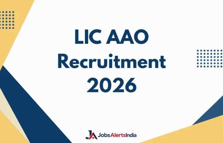 LIC AAO Recruitment 2026