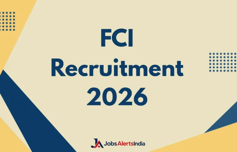 FCI Recruitment 2026