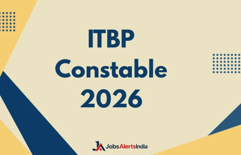 ITBP Constable 2026