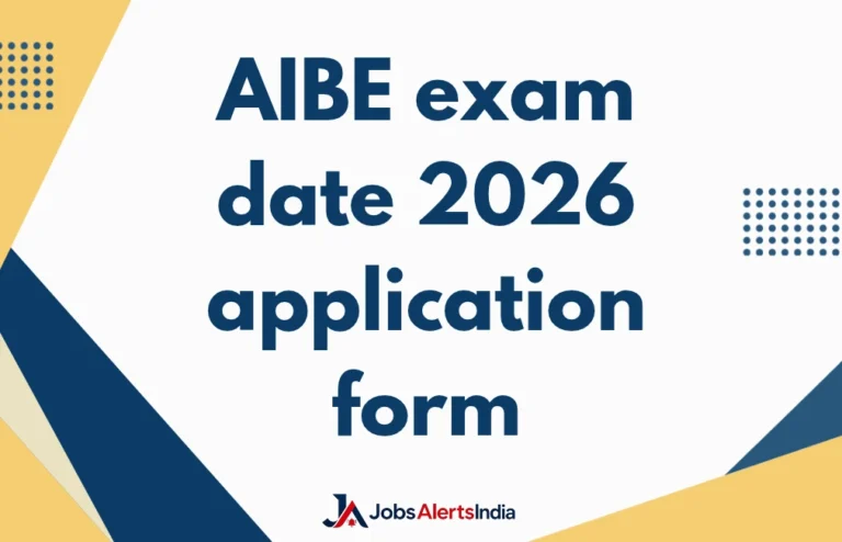 AIBE exam date 2026 application form